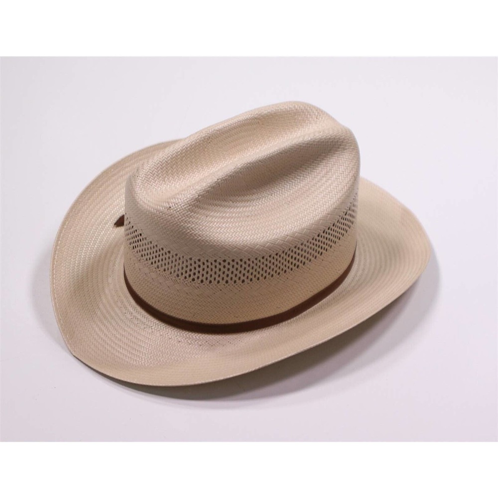 Stetson 10X Open Road Shantung Straw hat 59 - 7 3/8